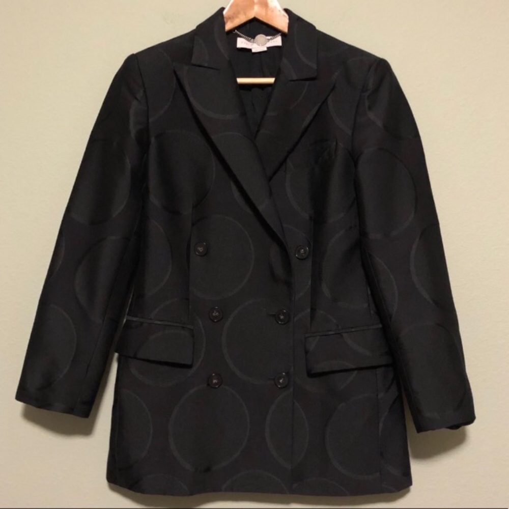 Stella Mccartney Texture Circle Pattern Blazer- 40 - image 5